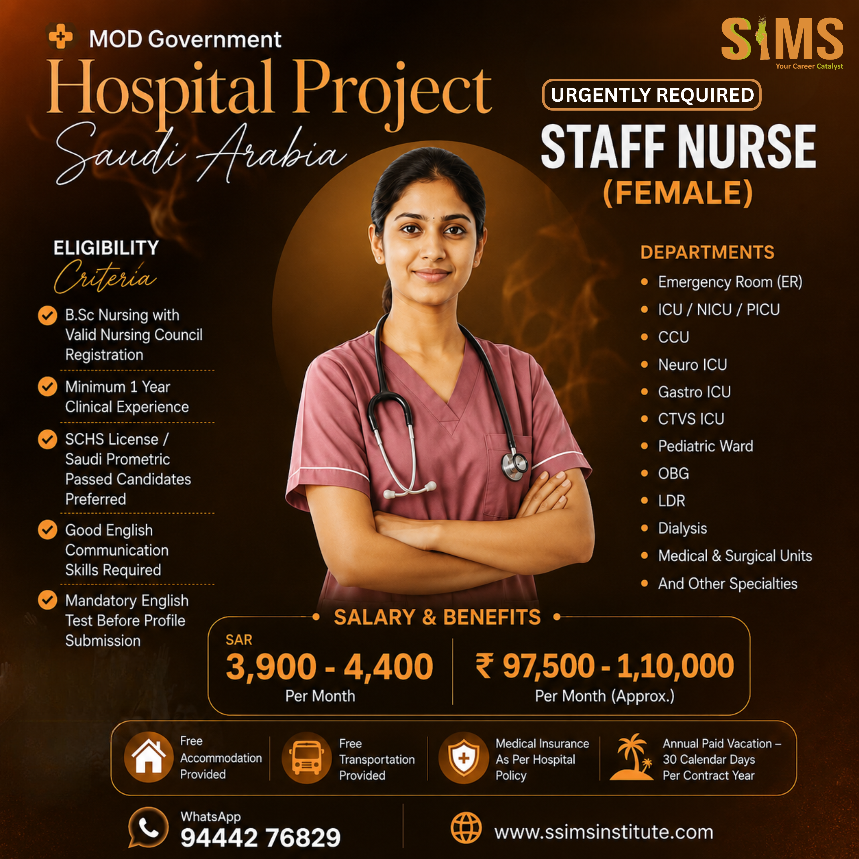 Staff Nurse — job poster
